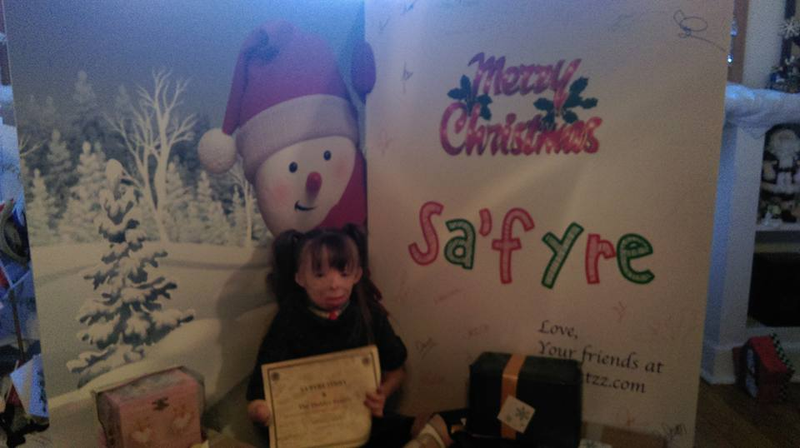 Illustration for article titled An update on Sa'fyre, the girl who asked for Christmas cards